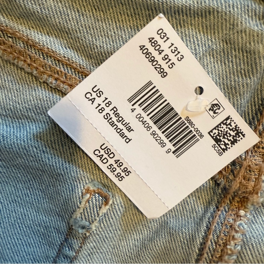 American Eagle Outfitters | Light Blue Denim Mini Skirt - Picture 6 of 8